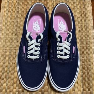 NWOT Navy and Purple Vans